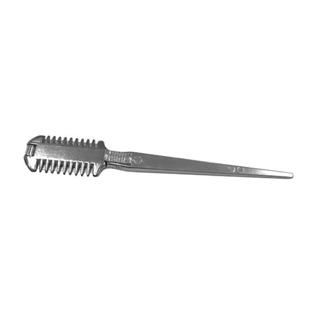 Jacks Imports Thinning Aluminum Comb 7" 10257